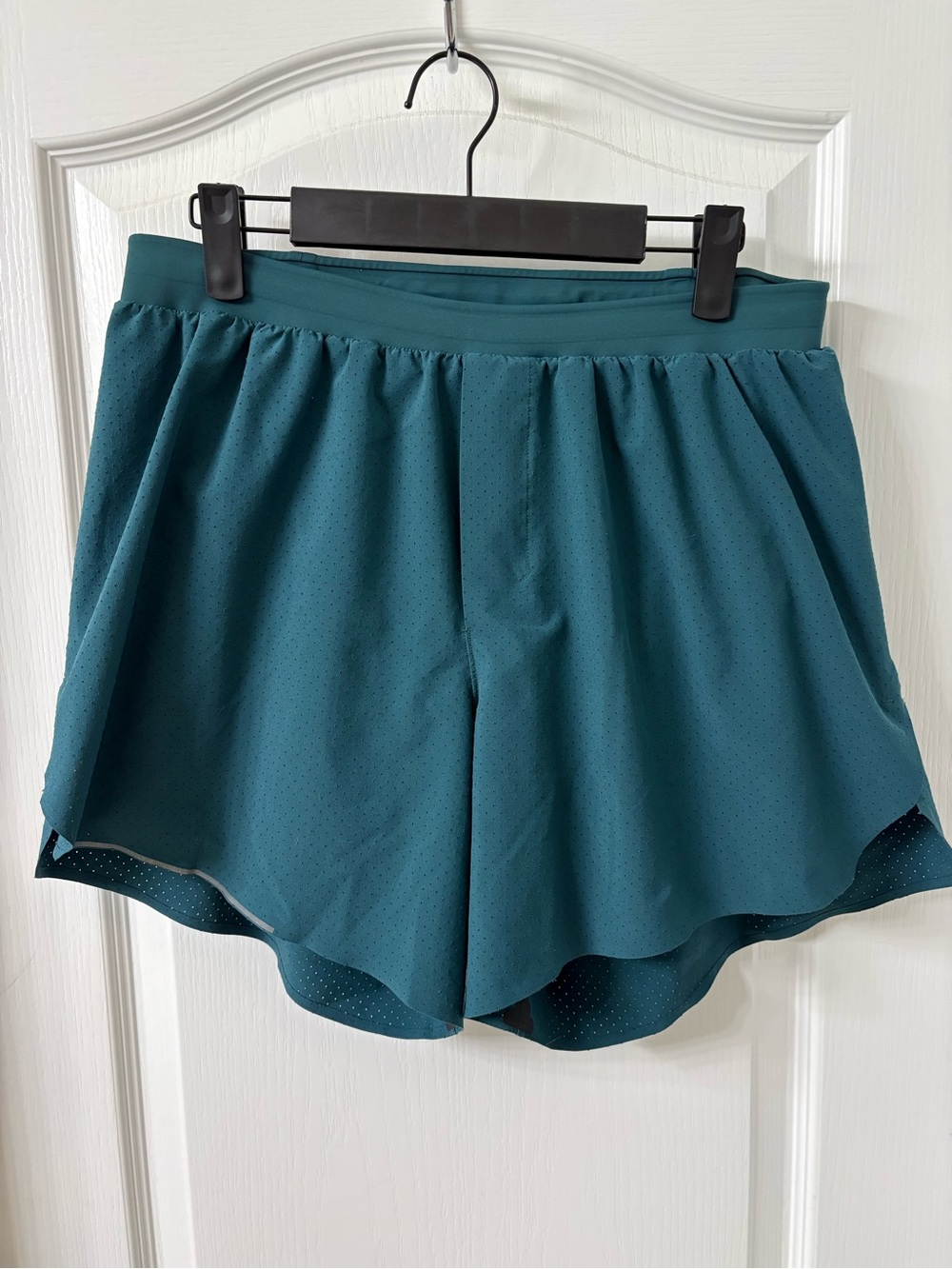 Lululemon Fast & Free Lined 6" Shorts Teal Men's L